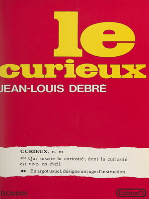 cover image of Le curieux